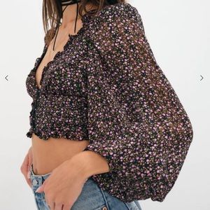 Natalie crop top